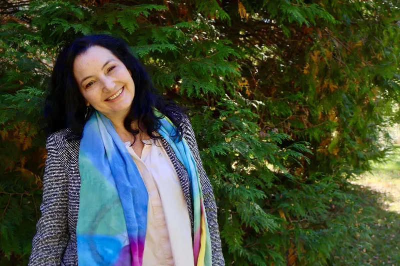 Saffron Samuels outdoors at the HRC Leadership Program