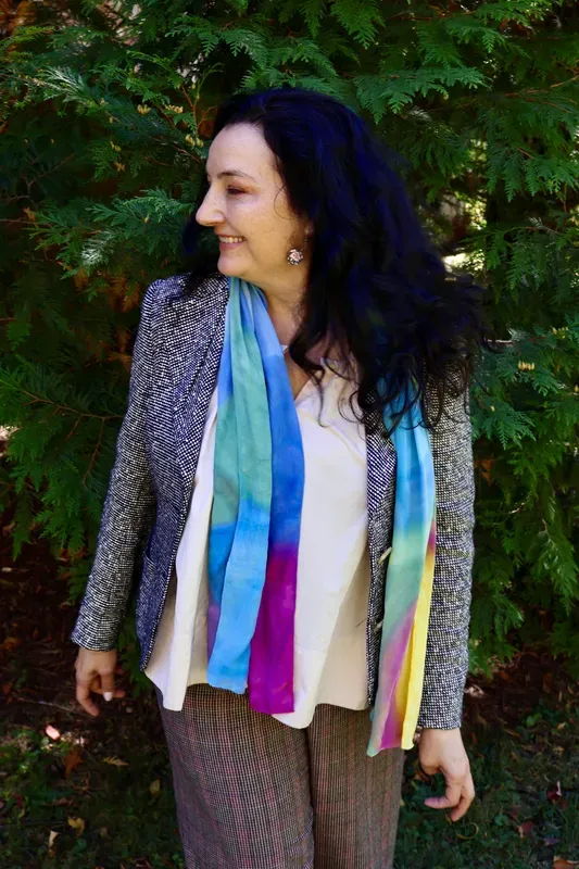 Saffron Samuels outdoors at the HRC Leadership Program